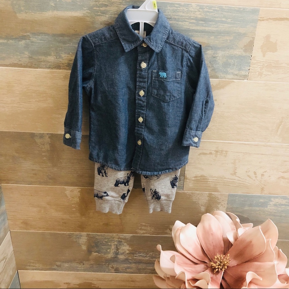 NWOT Carter’s matching set